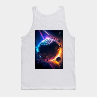 Magic in Chaos: Celestial Landscapes Tank Top